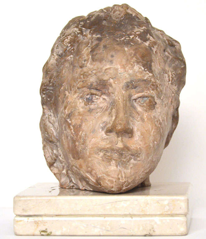 Female Head By Fausto Melotti