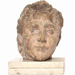 Female Head By Fausto Melotti