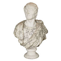 Statuary and Breche De Medici Portrait Bust of a Gentleman