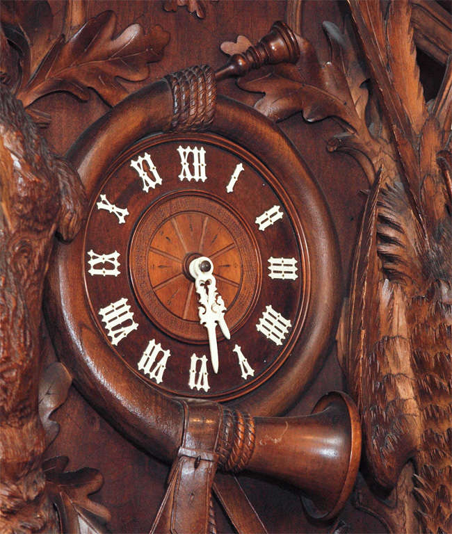 Wood Monumental Black Forest Cuckoo Clock