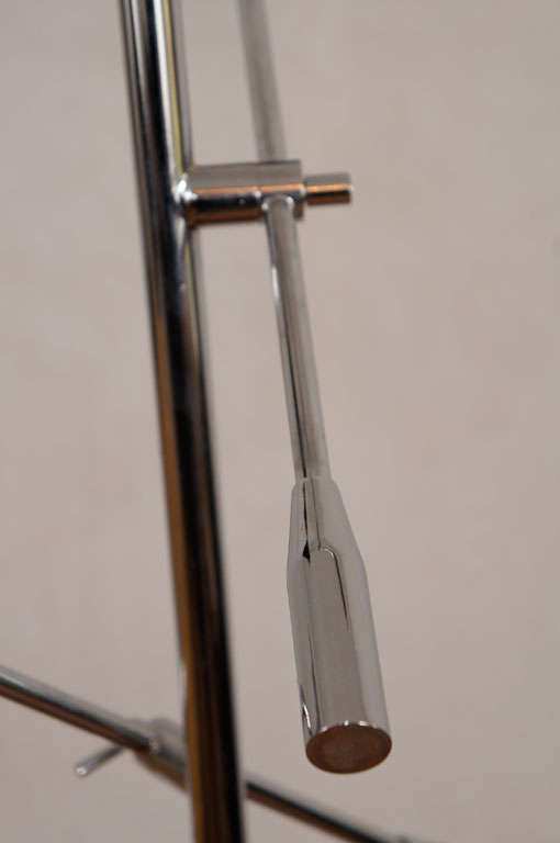 Late 20th Century 3 Arm Floor Lamp in the Arredoluce Triennale Style