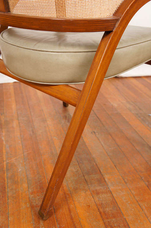 mid century Wormly Y Chairs for Dunbar, pair 1