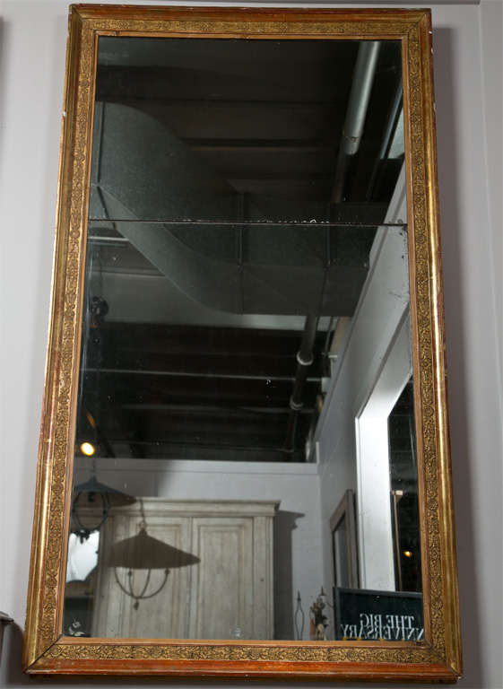 French Gilded Mirror, Empire Period, c. 1810 For Sale 3