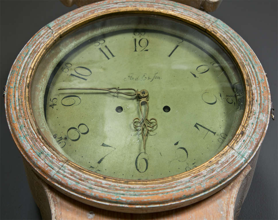 Swedish Tall Case Clock, ca.1780-1800 3