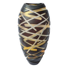Philip Baldwin & Monica Guggisberg - "Amber Mummy" vase