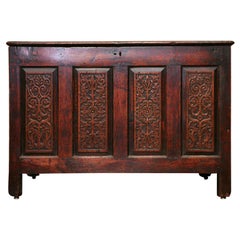 Antique 17th Century Lift Top Chest