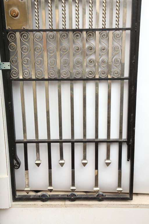 American  Architectural Gate Art Deco America 1920's For Sale