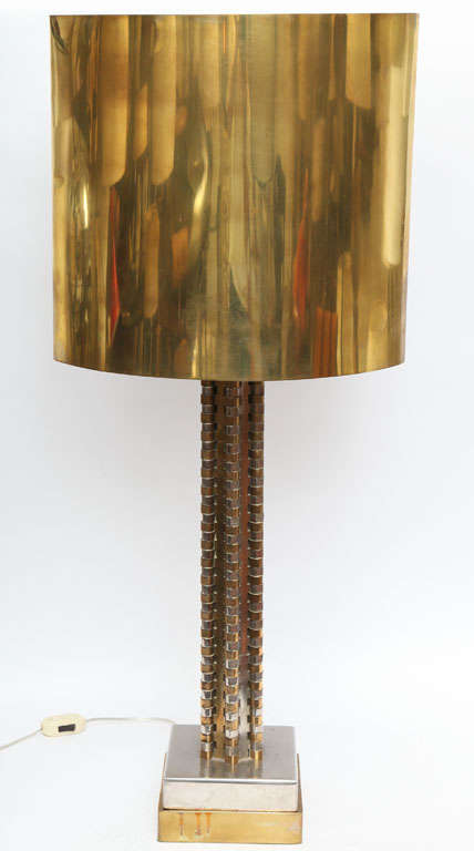 1960s French Futurist Table Lamp In Excellent Condition In New York, NY