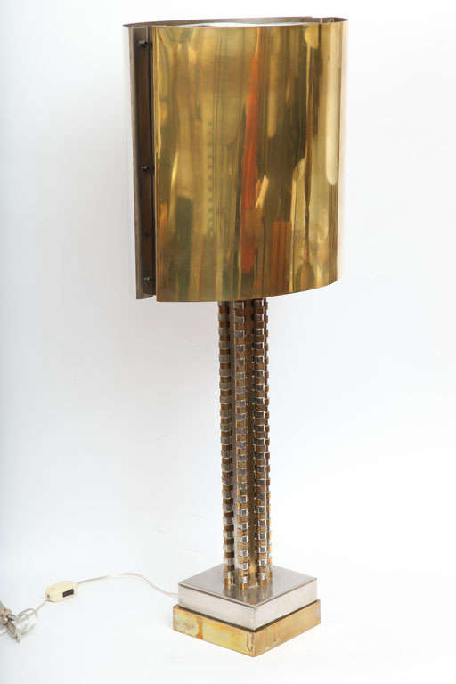 1960s French Futurist Table Lamp 3