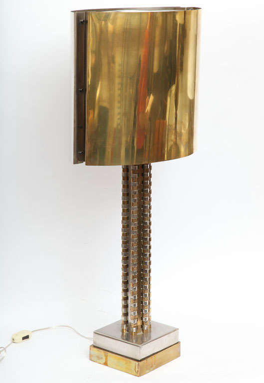 1960s French Futurist Table Lamp 4