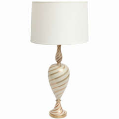 1950s Italian Art Glass Table Lamp by Seguso 11