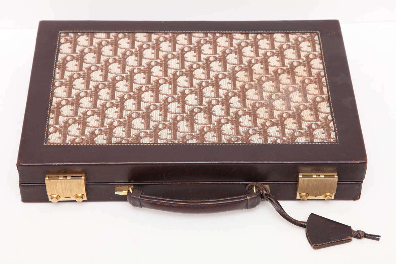 Late 20th Century Christian Dior Backgammon Set
