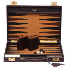 Retro Christian Dior Backgammon Set