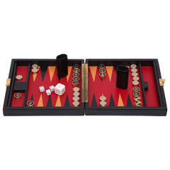 Vintage Gucci Backgammon Set