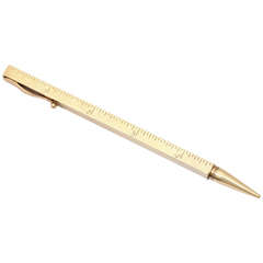 Rare 14kt Gold Propelling Pencil