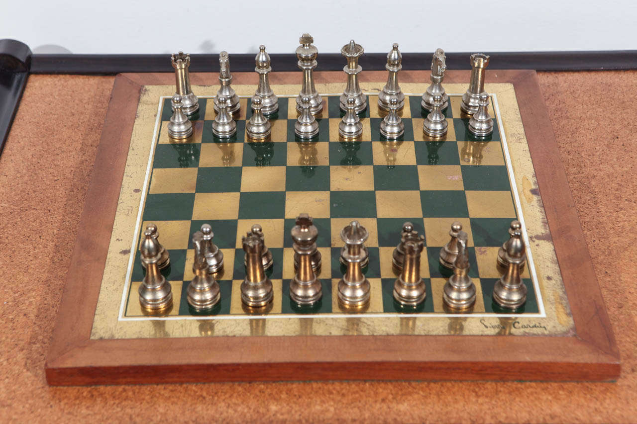 Rare Pierre Cardin Chess Set In Excellent Condition In Los Angeles, CA