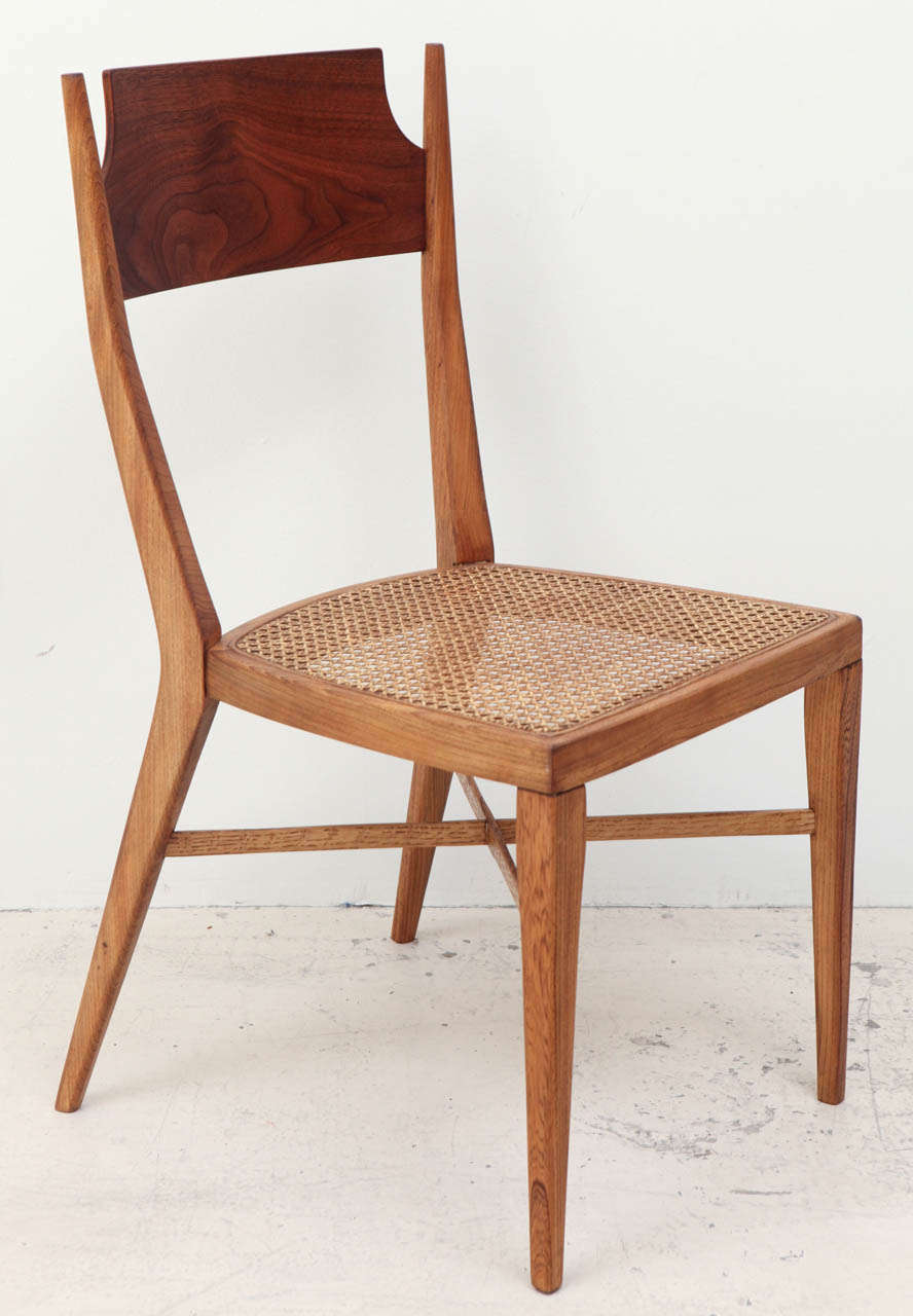Set of 8 Mid-Century Caned Chairs by Paul McCobb for Calvin In Excellent Condition In Los Angeles, CA