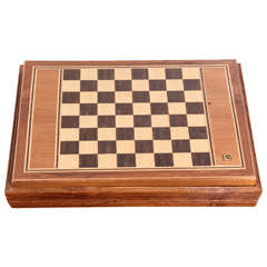 Vintage Pierre Cardin Wooden Chess Set