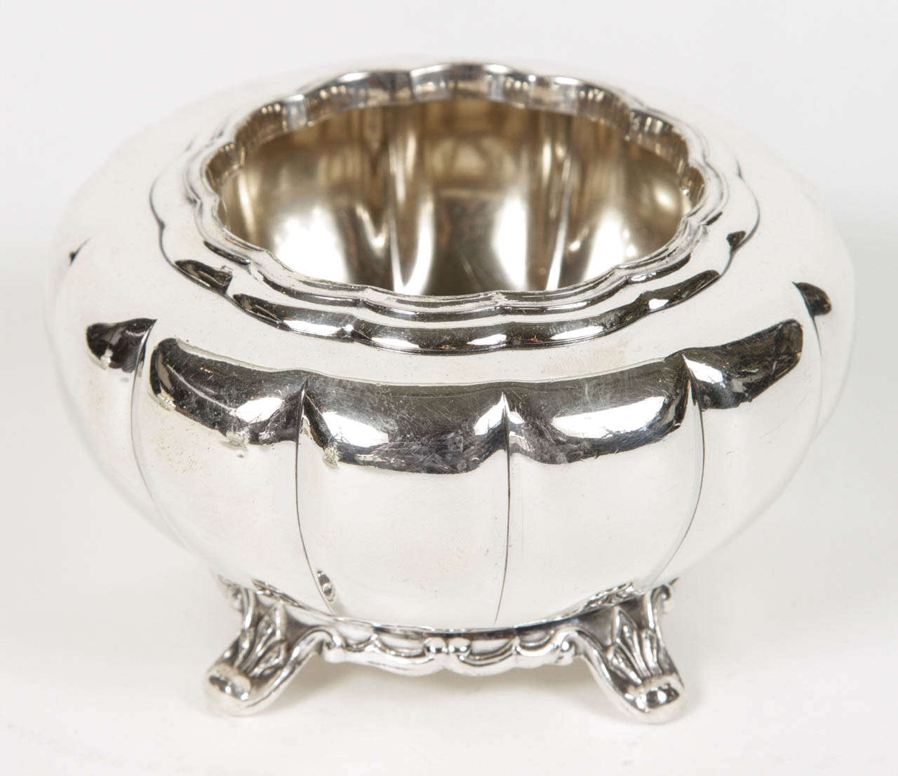 Five Piece Silver Plate English Tea Set 2