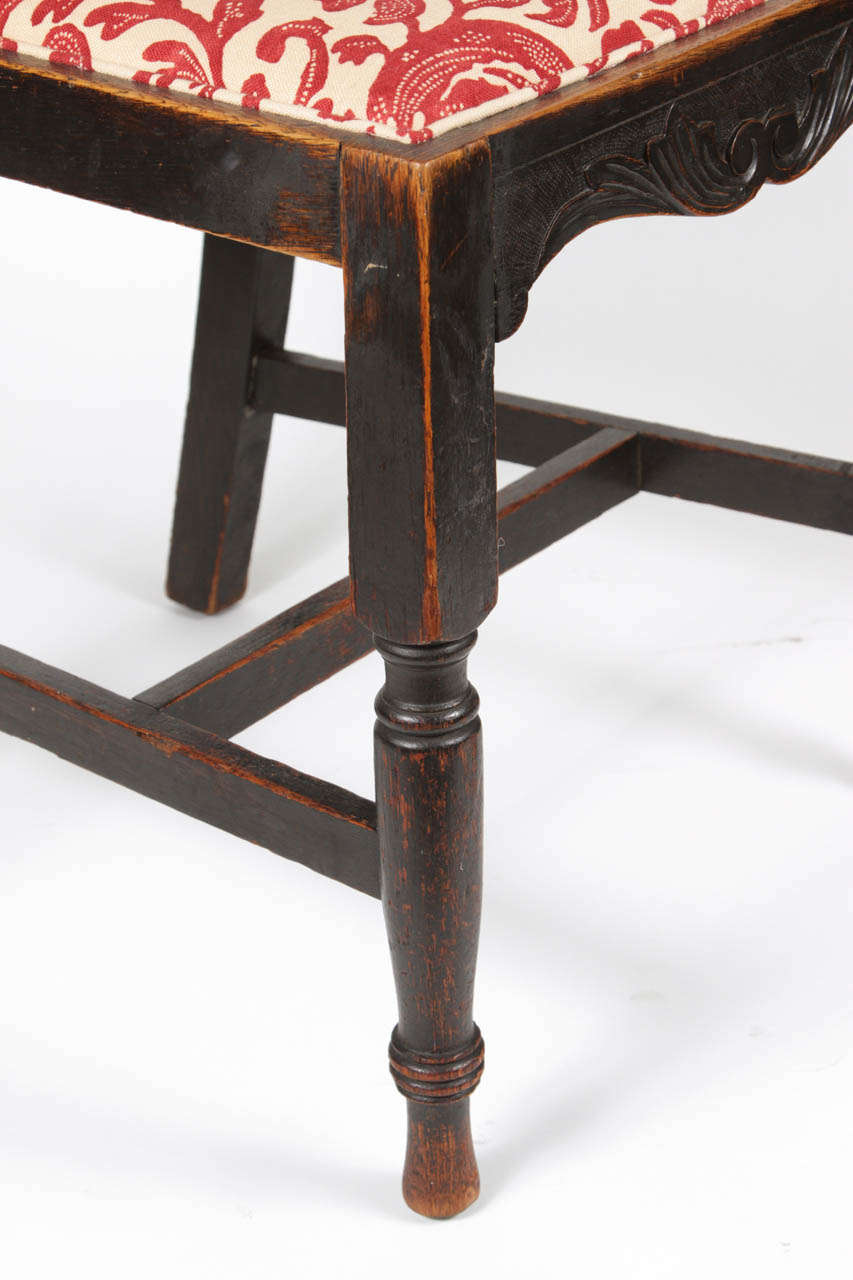 Set of Four Antique Oak Chairs For Sale at 1stdibs