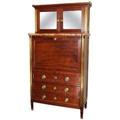 Louis XVI Mahogany Secretaire