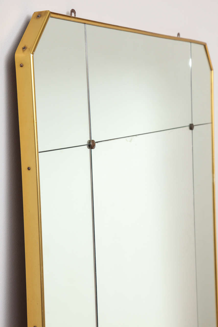 Grand Art Deco Wall Mirror For Sale 1