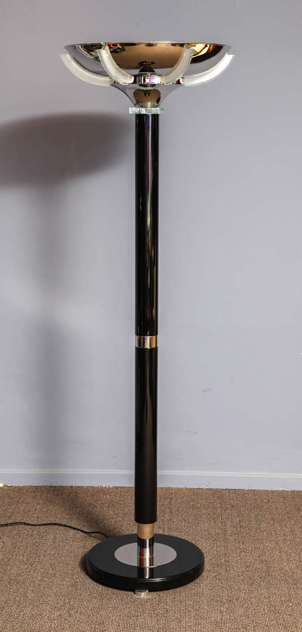 Pair of Art Deco torchers