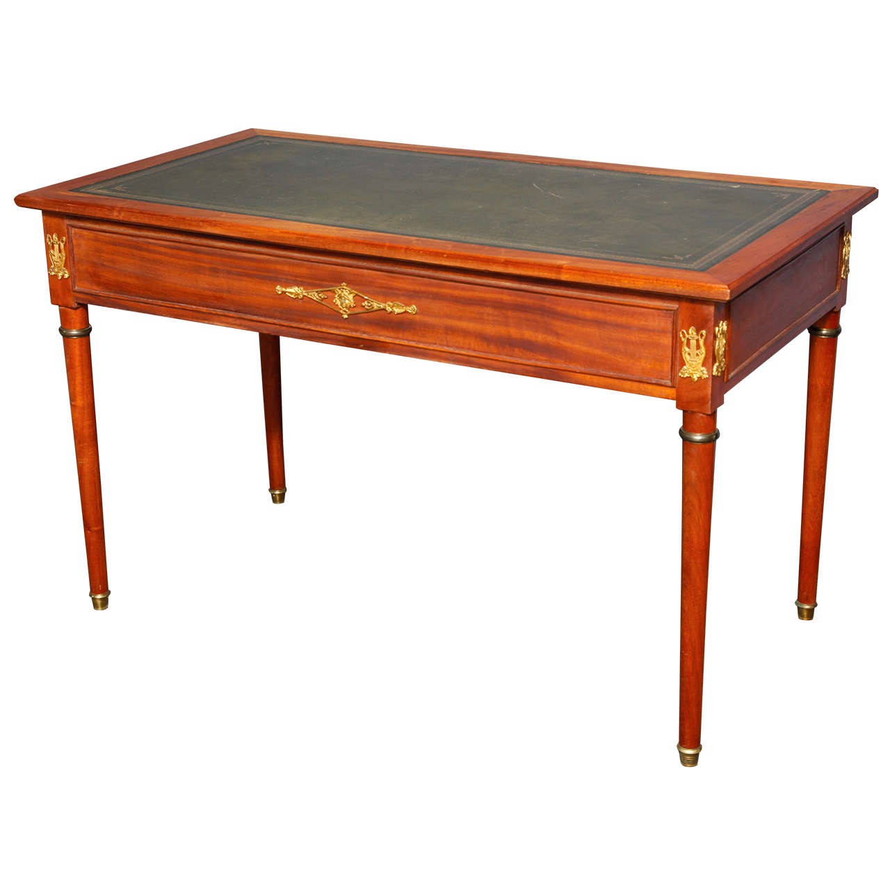 Early 20th Century Mahogany Desk For Sale