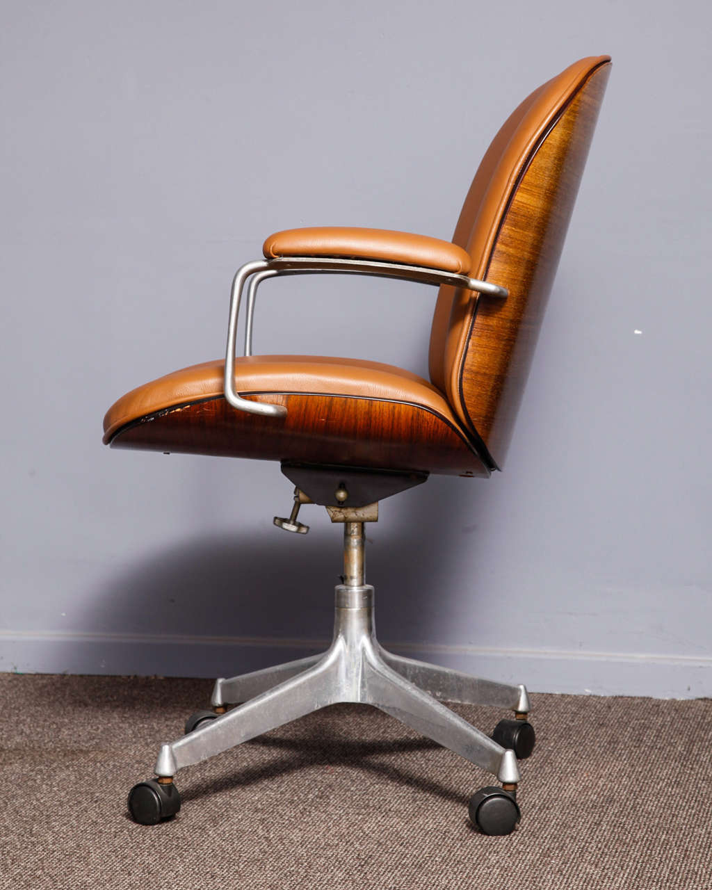 Mid-Century Modern Swivel Chair from Ico Parisi
