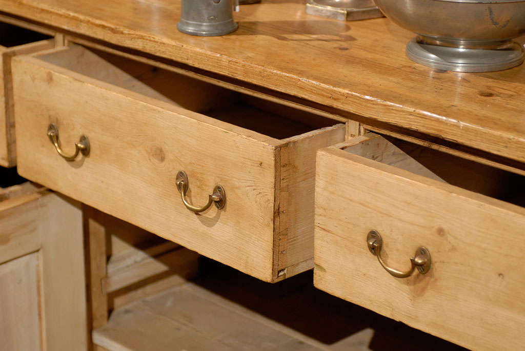 19th Century English Pine Dresser 5