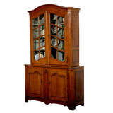 Antique Cherry Buffet Deux Corps - Period Louis XV Circa 1760