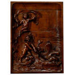 Early 19th Century French Carved Panel Depicting Cherubs 3