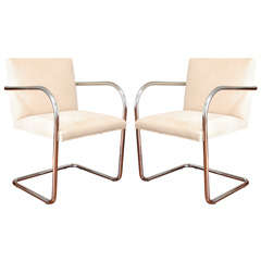 Set of Two Mies Van Der Rohe  Chairs