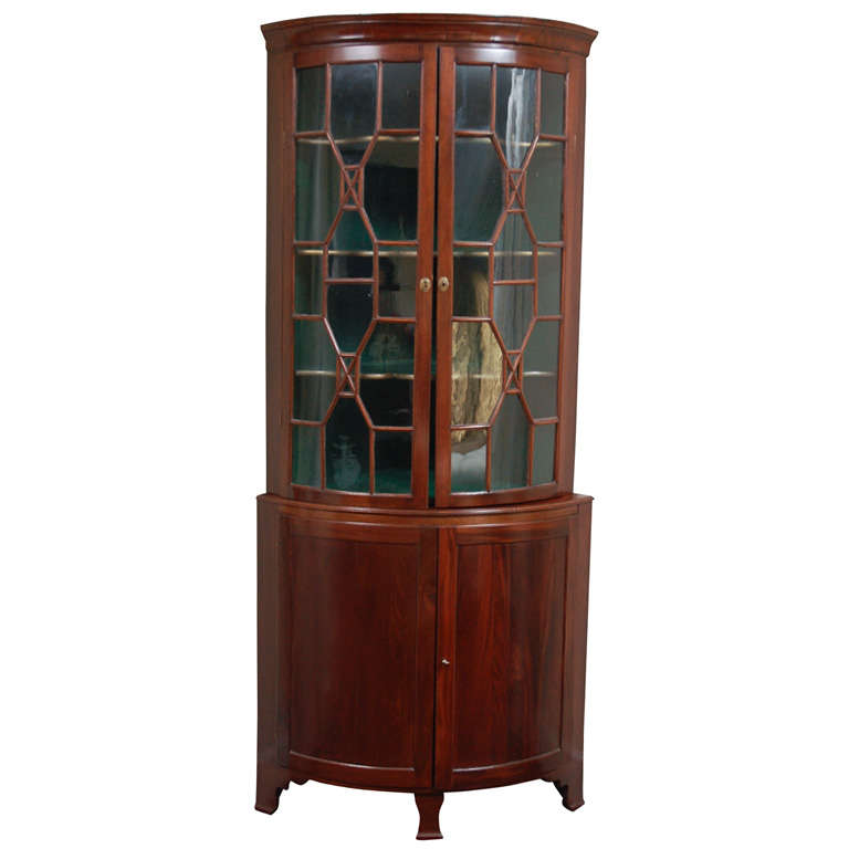 Mid Century GPlan Mahogany Corner Secretary Desk For Sale at