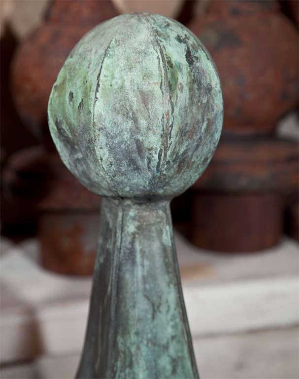 Elegant French Copper Finials at 1stDibs copper finials for sale