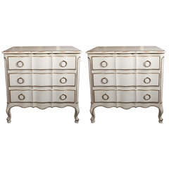 Pair of Painted Chests of Drawers