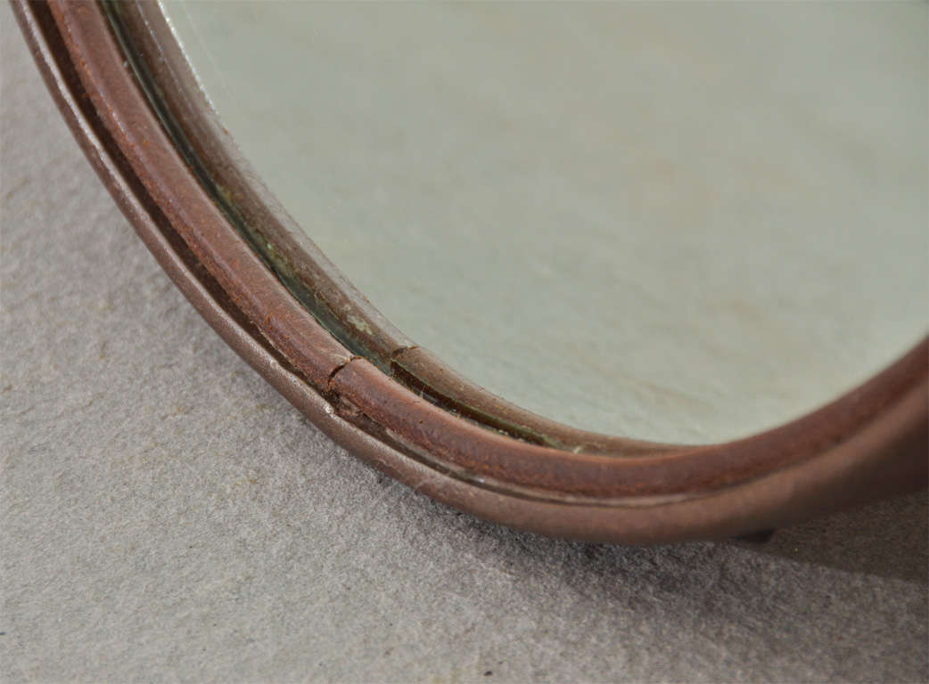 Industrial French Mirror at 1stdibs