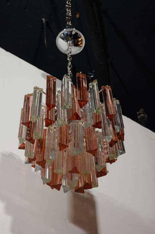 chandelier copper