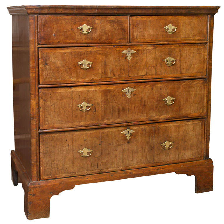 Walnut Chest of Drawers at 1stdibs