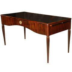 Art Deco Macassar Desk