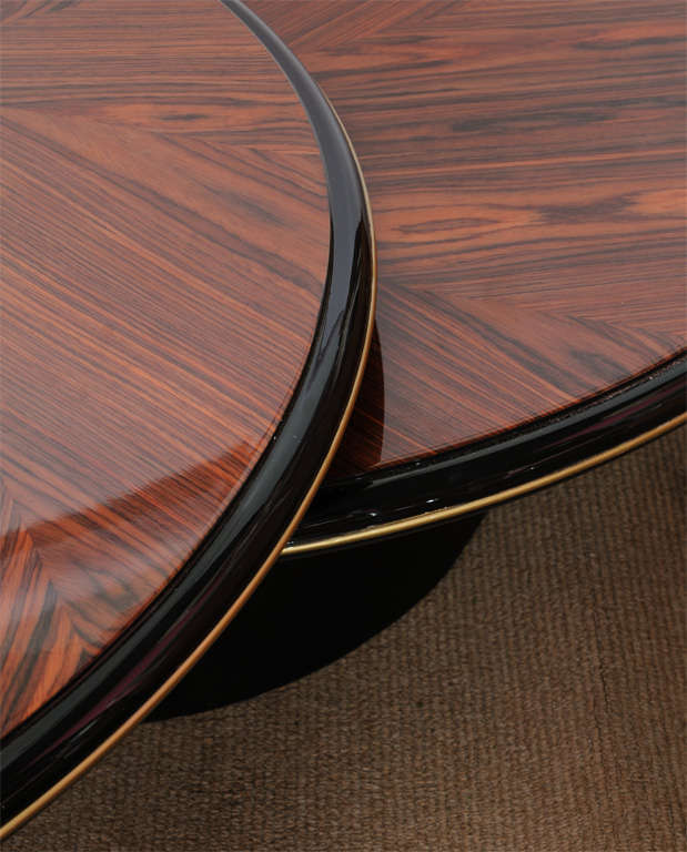 Unique Round Wood Lane S Coffee Table At 1stdibs
