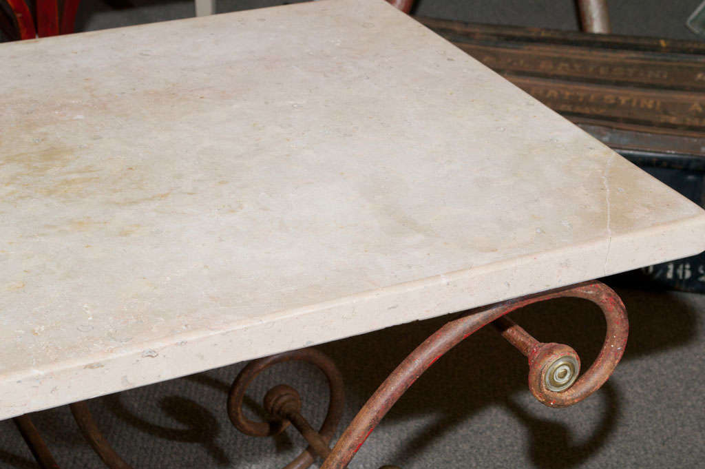 Brass French Butcher/Pastry Table
