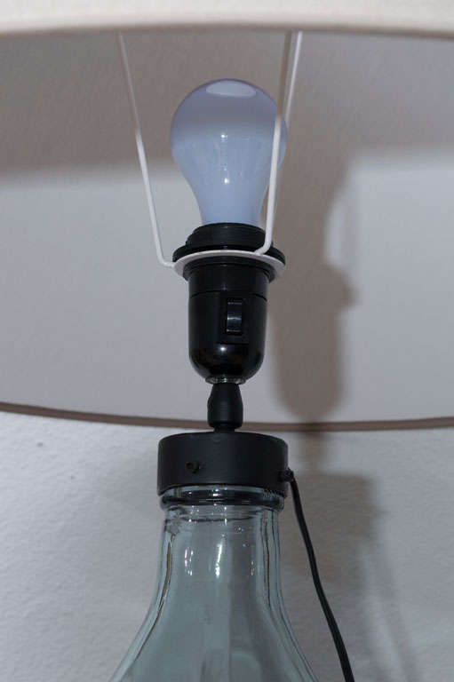 A Balloon Glass Bottle Lamp For Sale 1