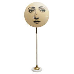 Vintage Rare Floor Lamp by Piero Fornasetti with  Lina Cavalieri's face.