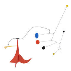 Calder Style Multi-Colored Stabile