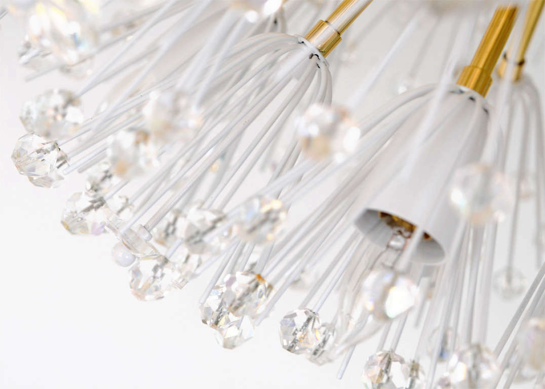 Lustre autrichien à 32 lumières Emil Stejnar pour Rupert Nikoll en vente 2