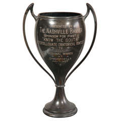 Antique 1927 Nashville Banner Loving Cup