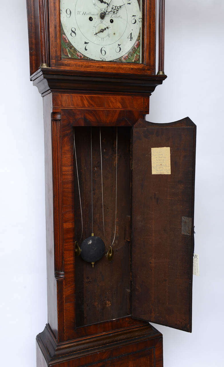 19th Century English Tall Case/ Grandfather Clock, Early 1800s