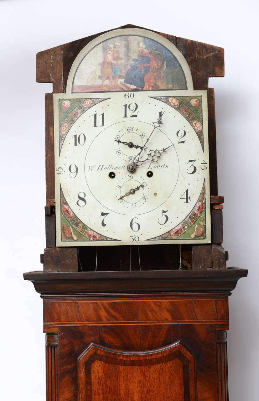 English Tall Case/ Grandfather Clock, Early 1800s 2