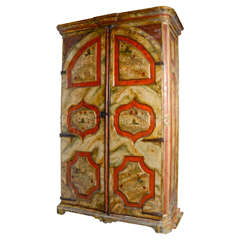 Antique Painting Cabinet